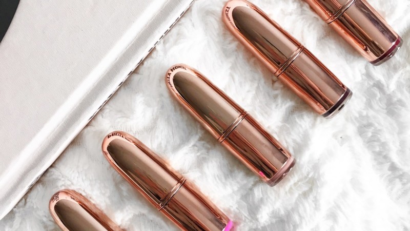 NEW Makeup Revolution Rose Gold Lipsticks